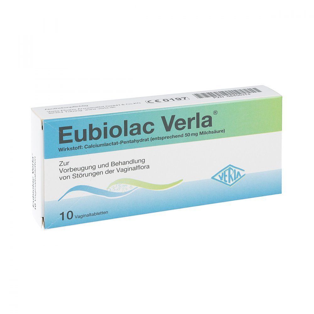 Verla Vaginaltabletten 10 Stück von Eubiolac