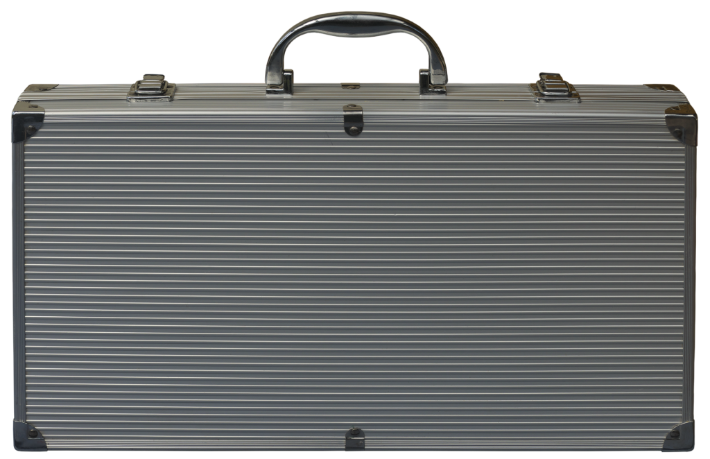 Koffer aus Aluminium
