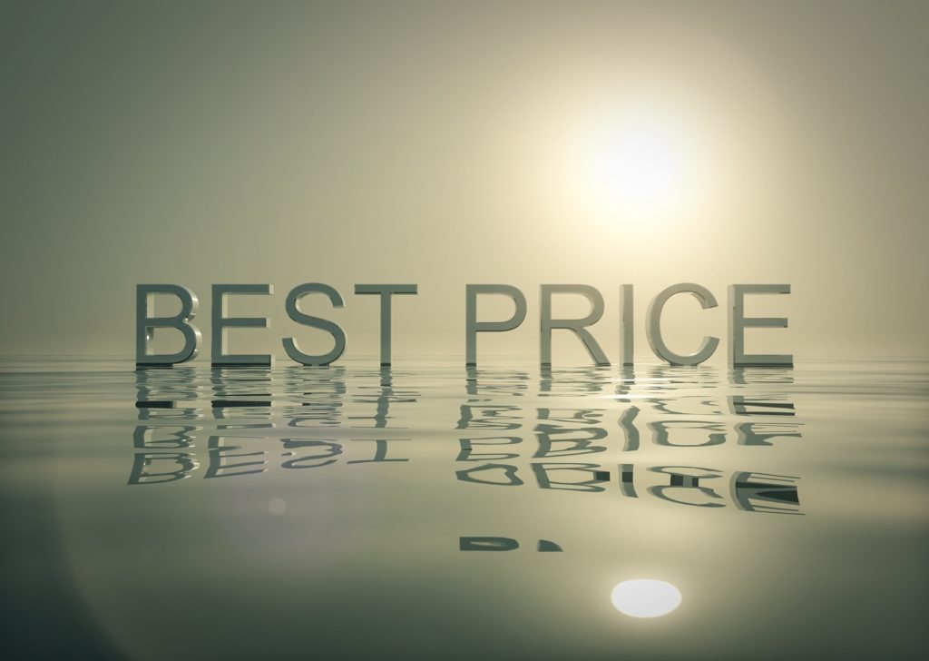 Schriftzug "Best Price"