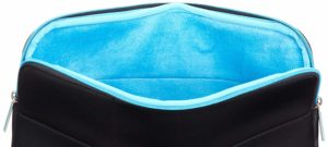 Innenraum einer Laptoptasche