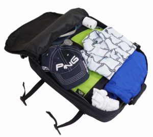 Rucksack mit Gepäck