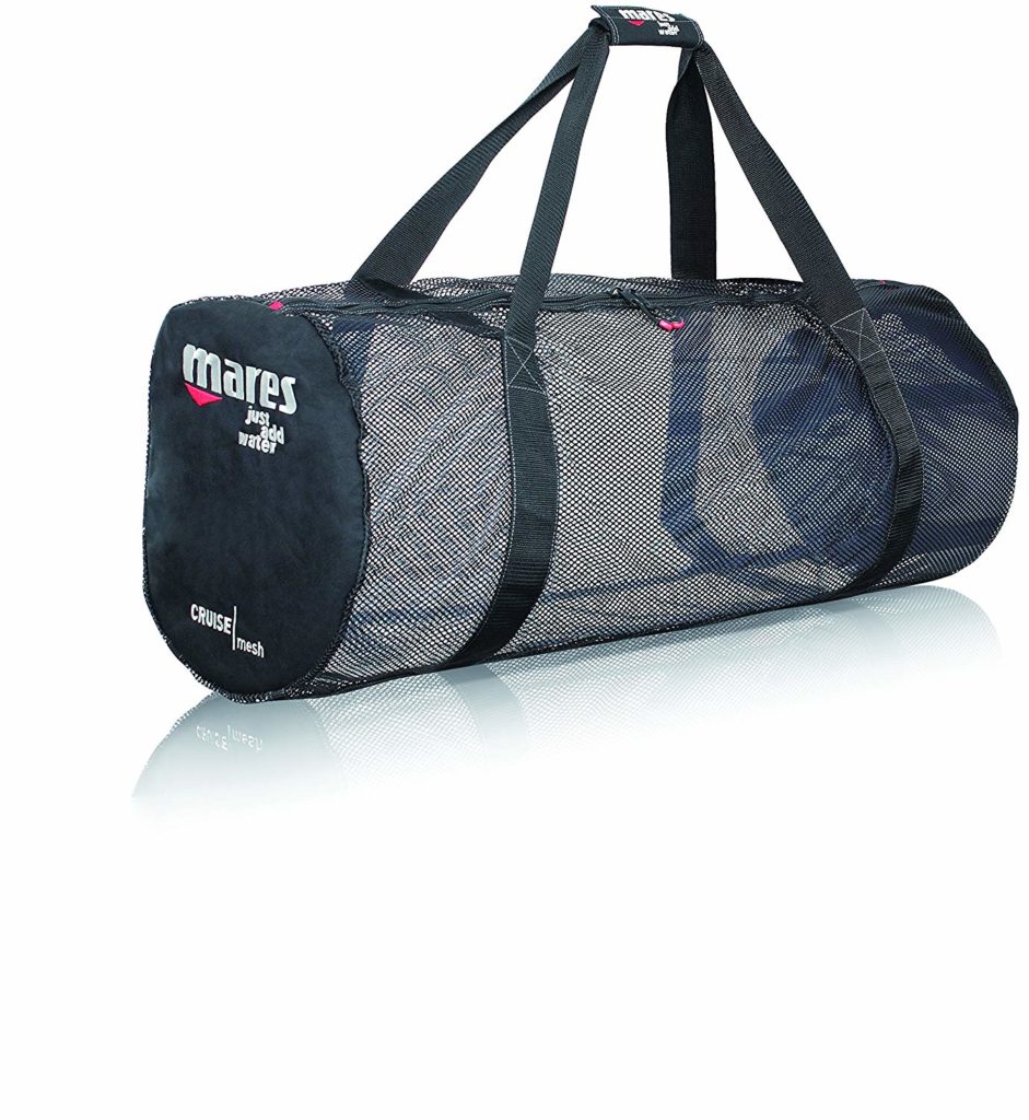 Tauchtasche mit Netzen
